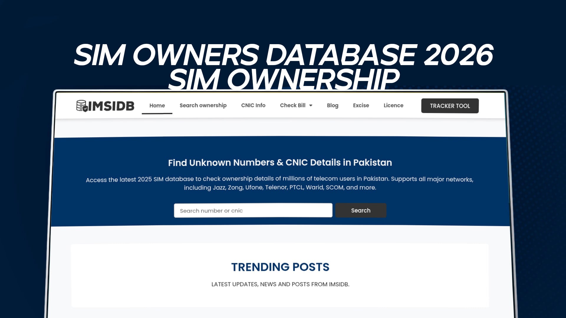 SIM Owners Database 2026 - SIM Ownership