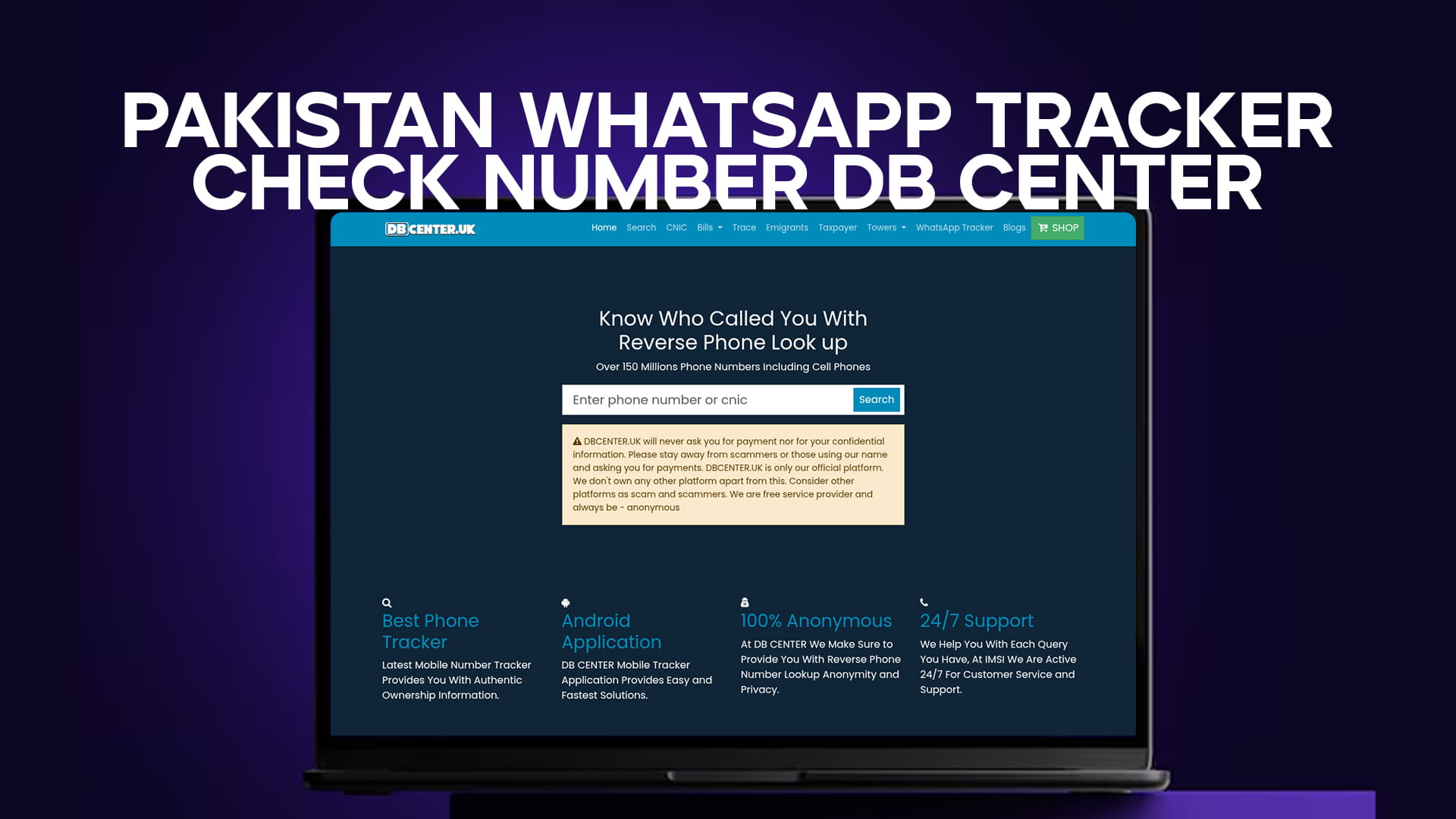 Pakistan WhatsApp Tracker – Check Number DB Center